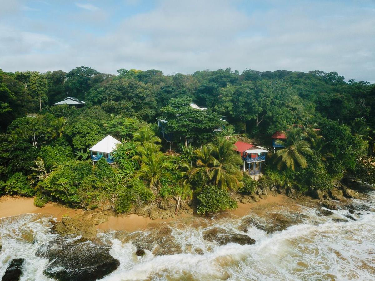 Tesoro Escondido Ecolodge Cabinas Bocas Town Bagian luar foto